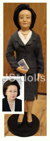Авторская портретная кукла "Вице-Президент" на заказ Авторская кукла с портретным сходством Кавказец на заказ ручная работа