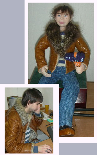 Авторская кукла с портретным сходством "Директор" на заказ Авторская кукла с портретным сходством Кавказец на заказ ручная работа